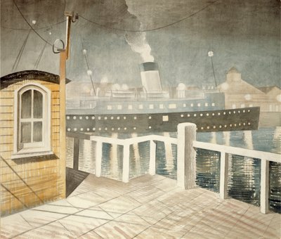 Kanal-Dampfer von Eric Ravilious